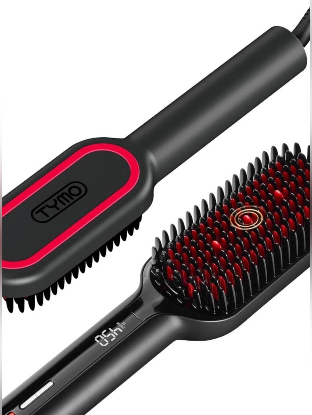 TYMO Ring Plus lonic Hair Straightener Brush
